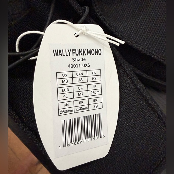 Hey Dude Wally Funk Mono BRAND NEW - Picture 2 of 3